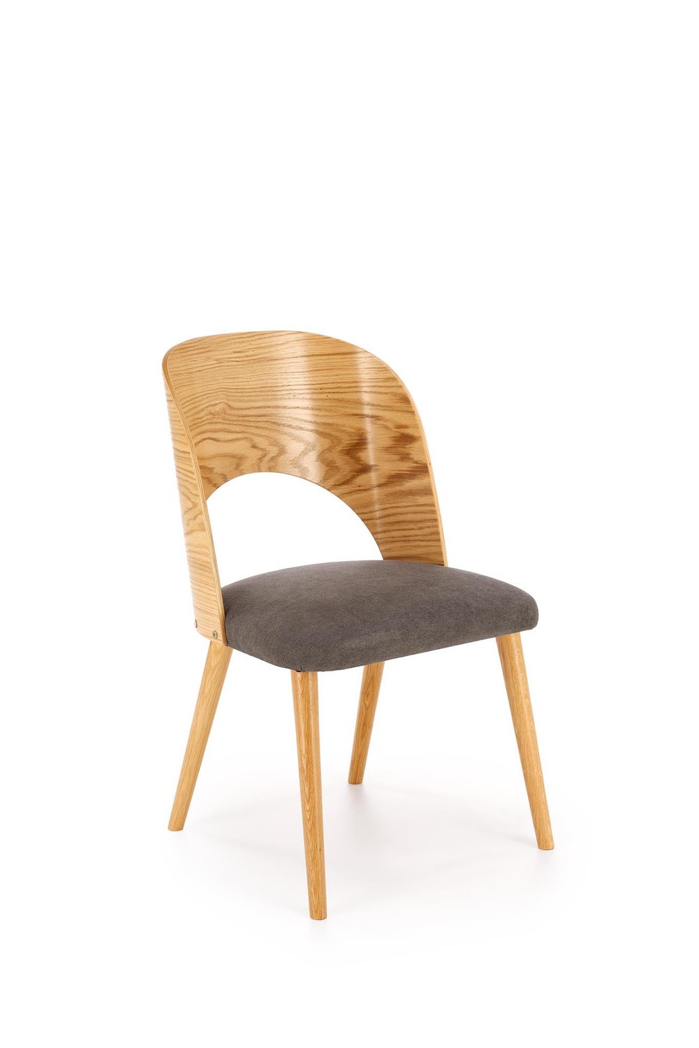 product-5363-1.jpg Krzesło CADIZ 52 cm dąb naturalny / popielaty zestaw 2 szt do jadalni - obrazek 1