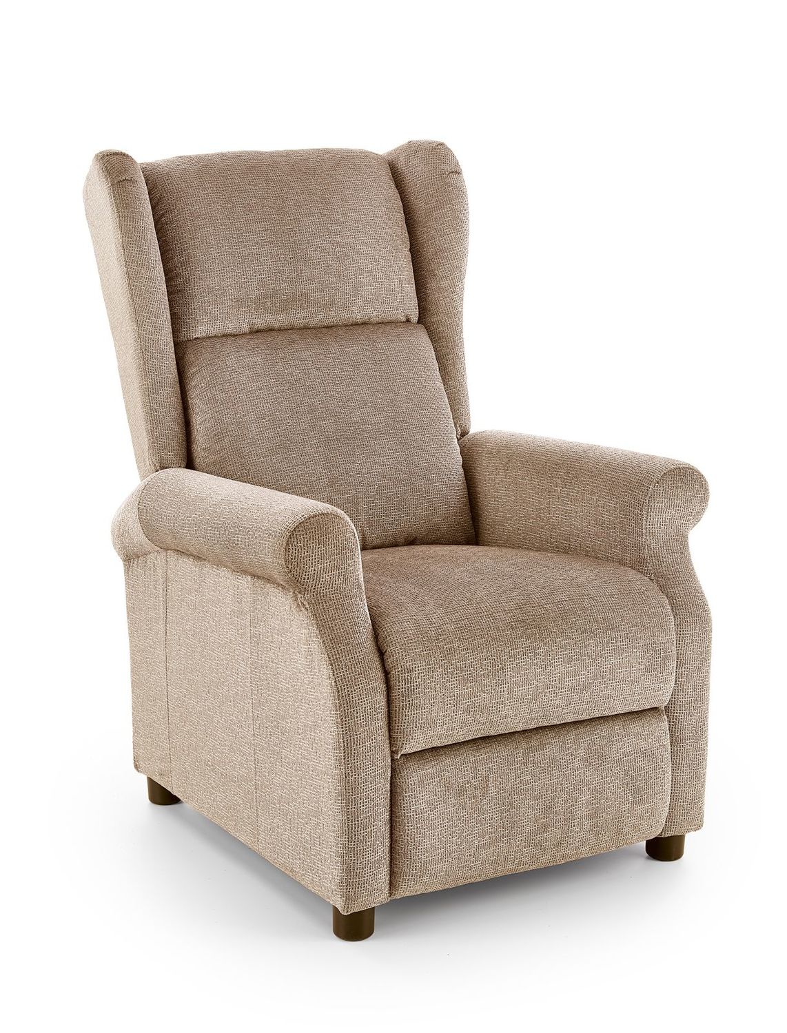 product-599-1.jpg Fotel masujący rozkładany AGUSTIN M 75 cm beżowy z funkcją relax do salonu - obrazek 1