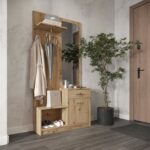 Zestaw do przedpokoju PERGO 90 cm dąb artisan do przedpokoju