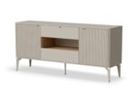 Komoda BELUCI KM-1 160 cm kaszmir MDF do salonu lub sypialni