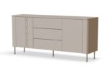 Komoda TIRANTE KM-1 160 cm kaszmir MDF do salonu lub sypialni