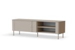 Szafka RTV TIRANTE RTV-1 160 cm kaszmir MDF do salonu