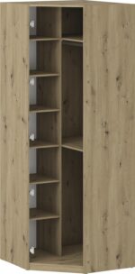 Korpus szafy modułowej FORMO system szaf modułowych - KORPUS K8 dąb artisan 91 cm do szafy modułowej