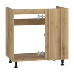 Szafka zlewozmywakowa kuchenna VENTO DKN-100/82 korpus 100 cm dąb craft do zabudowy kuchennej