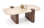 Ława CANOA 70x120 cm orzechowy / trawertyn / orzech MDF do salonu