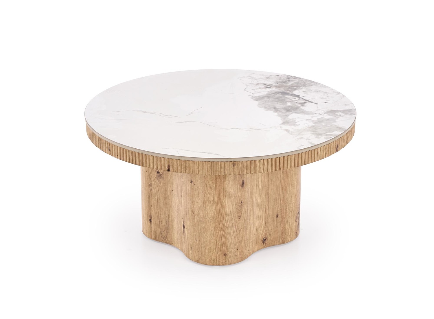 product-6492-1.jpg Ława MAGNUM 80x80 cm naturalny / biały MDF do salonu - obrazek 1