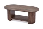 Ława PERILA 60x120 cm orzechowy / orzech MDF do salonu