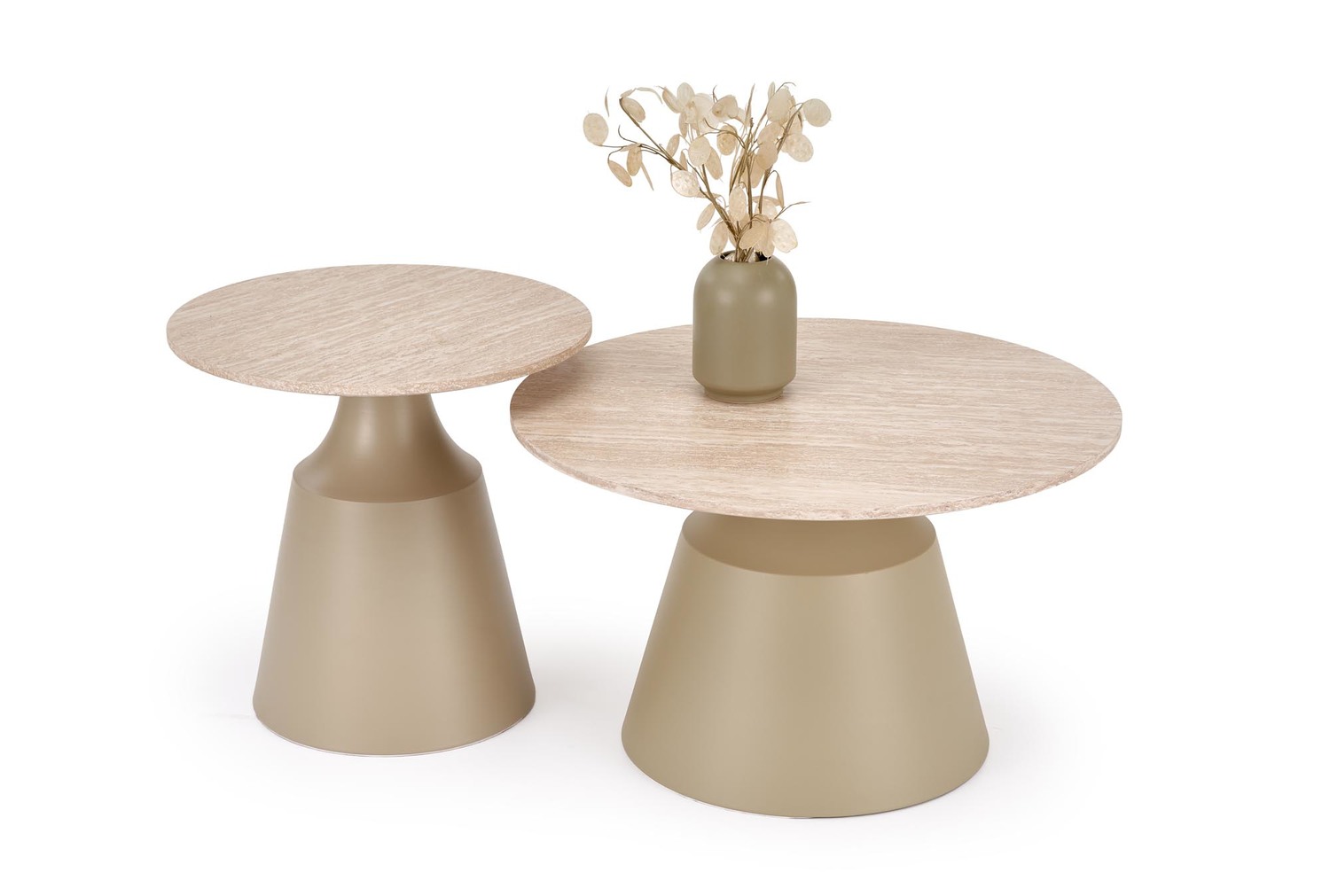 product-6506-1.jpg Ława ZURICH zestaw 2 ław trawertyn / kaszmir 70x50 cm MDF do salonu - obrazek 1