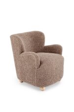 Fotel wypoczynkowy CLAUDIO 80 cm cappuccino do salonu