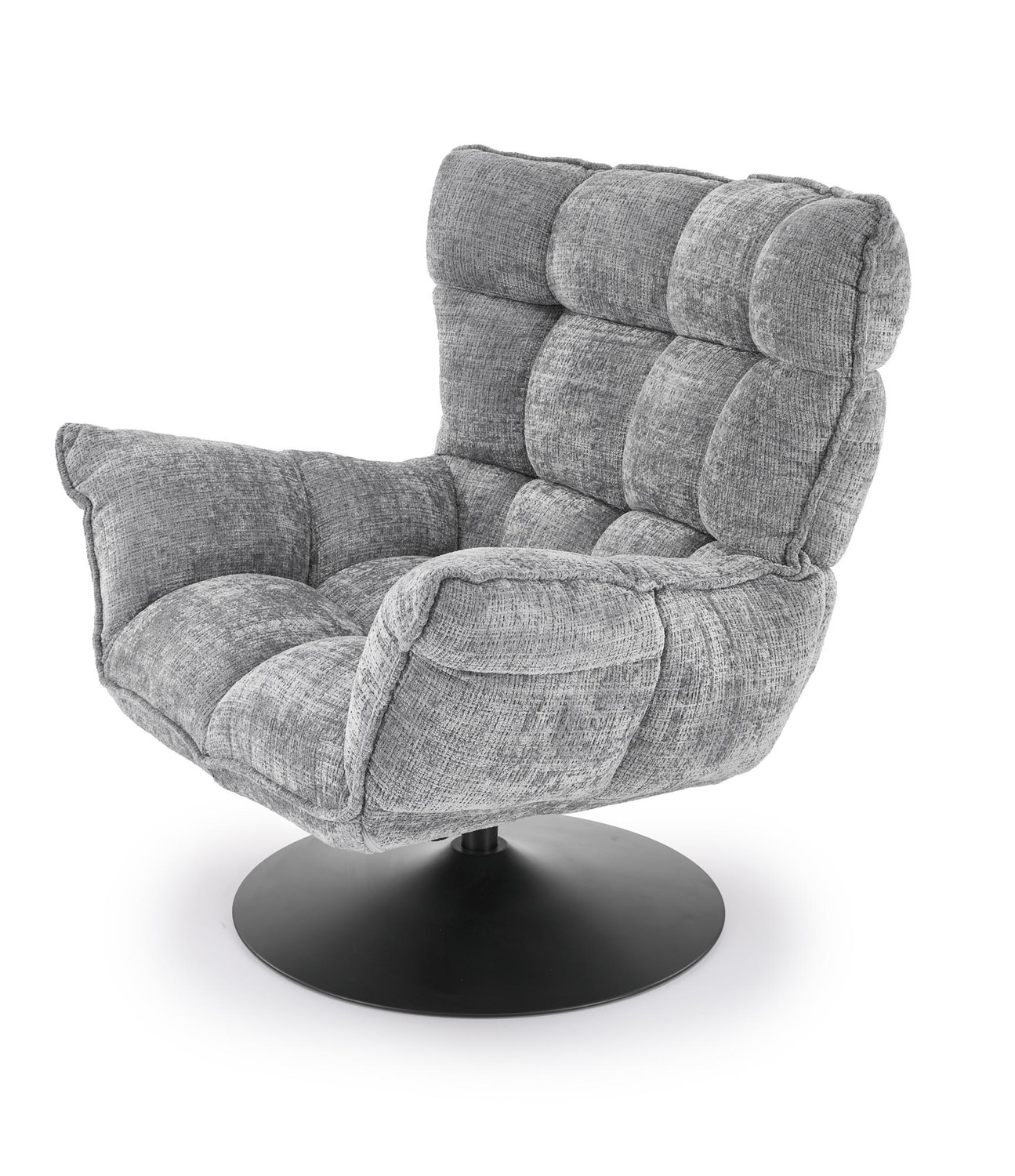 product-6555-1.jpg Fotel wypoczynkowy HAGEN 100 cm popielaty do salonu - obrazek 1