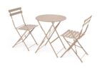 Zestaw ogrodowy LIVORNO 60 cm cappuccino na taras i do ogrodu