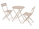 Zestaw ogrodowy LIVORNO 60 cm cappuccino na taras i do ogrodu