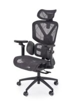 Fotel gabinetowy CUBUS 65 cm czarny do biura i gabinetu
