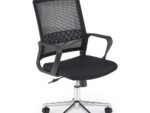 Fotel gabinetowy DUKE 52 cm czarny do biura i gabinetu