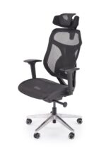 Fotel gabinetowy OTIS 70 cm czarny do biura i gabinetu