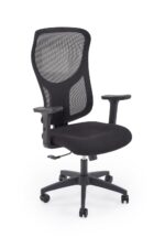 Fotel gabinetowy SCOT 68 cm czarny do biura i gabinetu