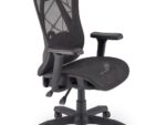 Fotel gabinetowy XERON 65 cm czarny do biura i gabinetu