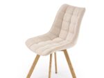 Krzesło K332_WD 46 cm naturalny / beżowy zestaw 2 szt do jadalni