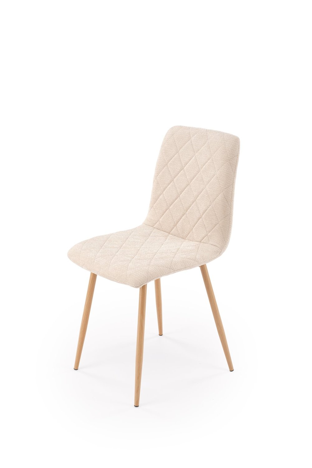 product-6624-1.jpg Krzesło K525 WDF 45 cm naturalny / beżowy zestaw 4 szt do jadalni - obrazek 1