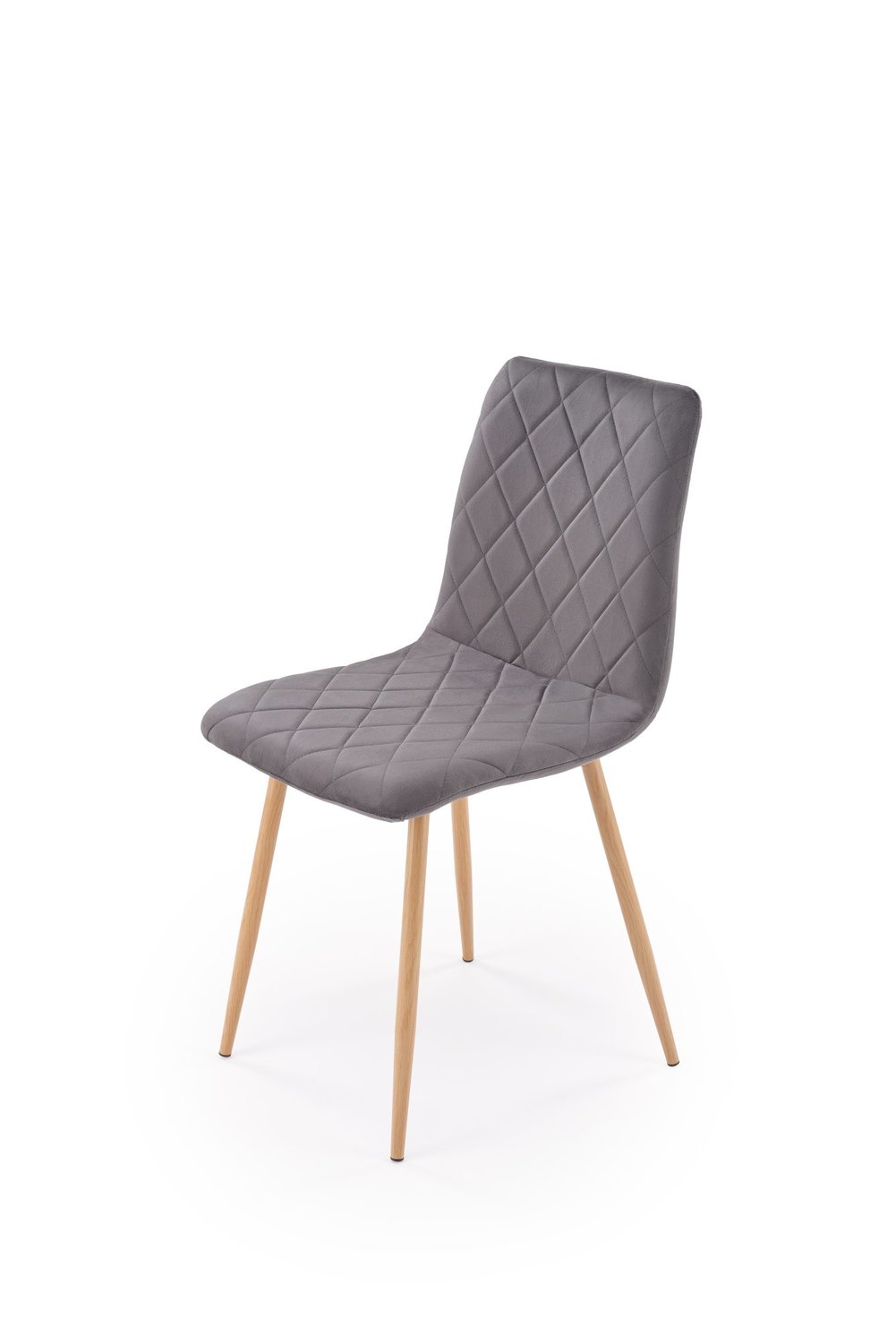 product-6627-1.jpg Krzesło K525 WD 45 cm popielaty / naturalny zestaw 4 szt do jadalni - obrazek 1