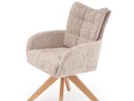 Krzesło K540 WD 60 cm naturalny / beżowy zestaw 2 szt do jadalni