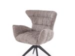 Krzesło K595 68 cm popielaty zestaw 2 szt do jadalni