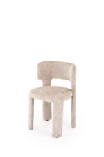 Krzesło K600 55 cm beżowy zestaw 2 szt do jadalni