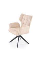 Krzesło K601 57 cm beżowy do jadalni