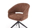 Krzesło K602 57 cm brązowy zestaw 2 szt do jadalni