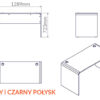 HUBERTUS Design — Biurko_130_bcz