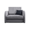 Sofa Basia 1-osobowa z funkcją spania i pojemnikiem EWA Meble