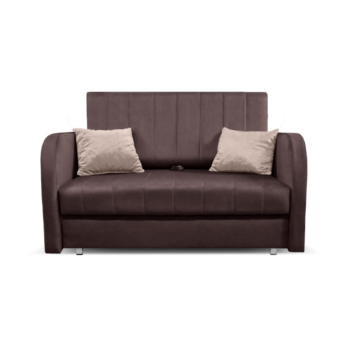 Sofa Basia 2-osobowa z funkcją spania i pojemnikiem EWA Meble