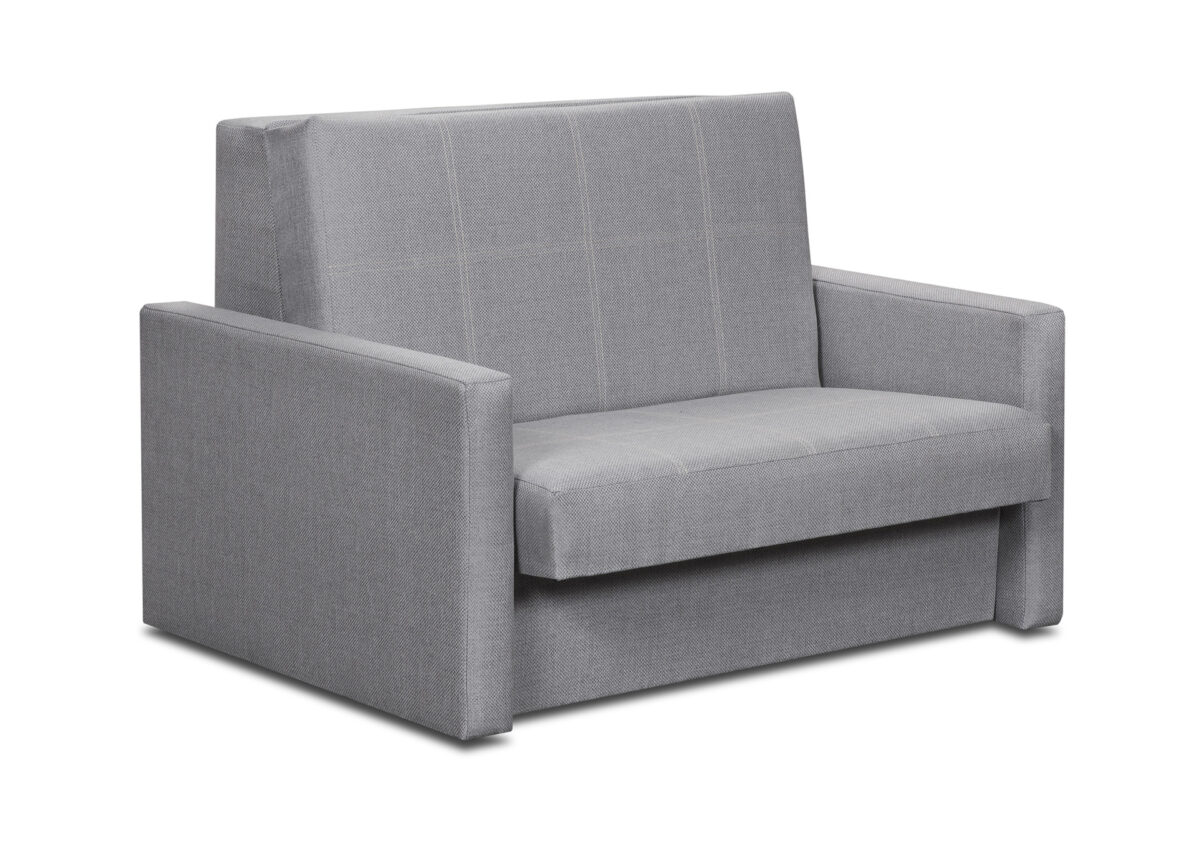 Sofa Zuzia 2-osobowa z funkcją spania i pojemnikiem EWA Meble