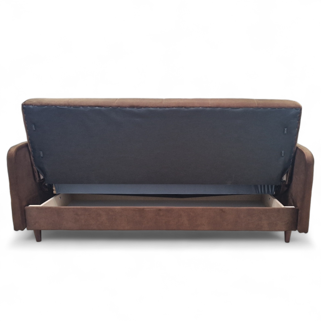 Wersalka Matteo z funkcją spania i pojemnikiem EWA Meble