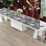 Venatino dark (Marmur / Biały)