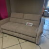 Sofa MANZO 140 z funkcją spania | Włoski stelaż Wersal — Tkanina vibe 8