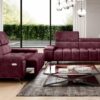 PALLADIO 2E Sofa z elektrycznie wysuwanym siedziskiem Sofa PALLADIO 2E z elektrycznie wysuwanym siedziskiem Wersal