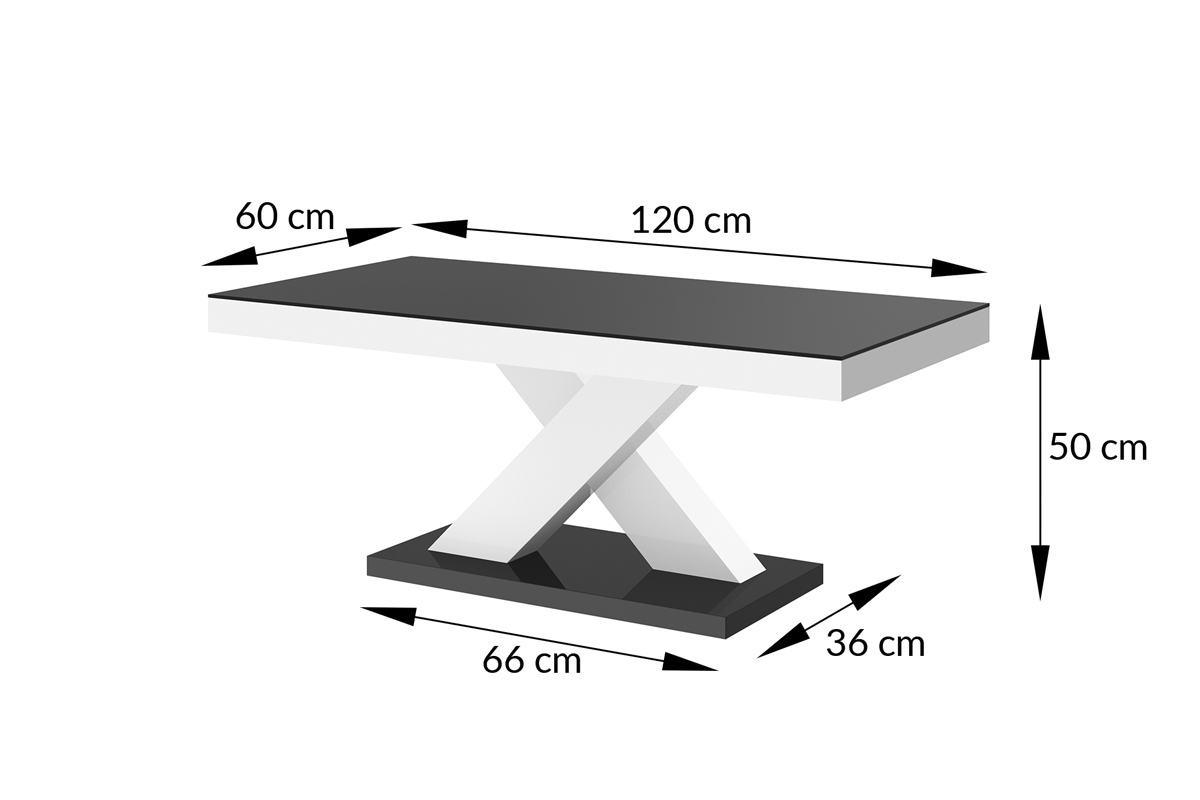 HUBERTUS Design — XENON_MINI_wymiar