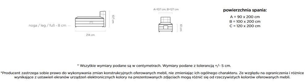Łóżko kontynentalne REY Elektrycznie Sterowane | Materac Pocket | Materac Pocket Wersal
