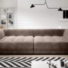 Sofa TIGA big z elektrycznie wysuwanym siedziskiem Wersal — Tkanina aphrodite 04