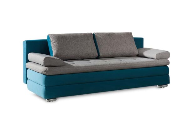 Sofa MERKURY bez boków z funkcją spania i pojemnikiem