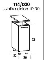 liveo-09bae2c9a15bd585583a40c0.jpg Szafka TIFFANY T14/D30 | Dolna 30 Liveo