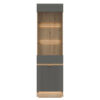 Witryna MILTON ML05 L/P | szary Liveo