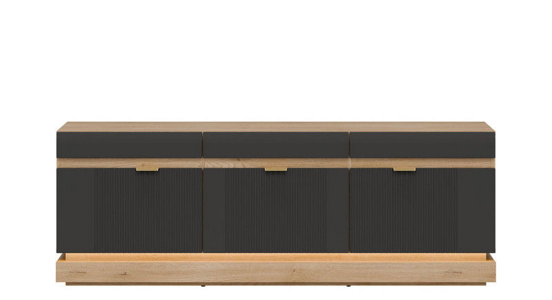 Szafka RTV MILTON ML01 | antracyt Liveo