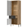 Witryna DANTE DT13 L/P | antracyt mat Liveo