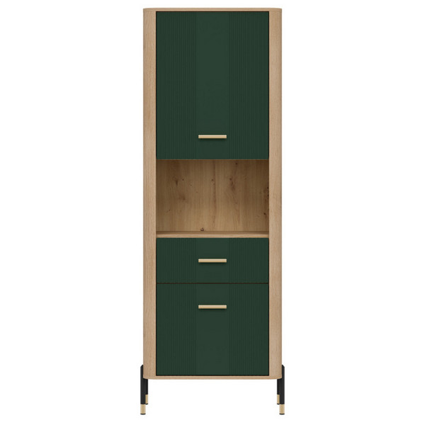Regał DANTE DT15 L/P | zielony mat Liveo