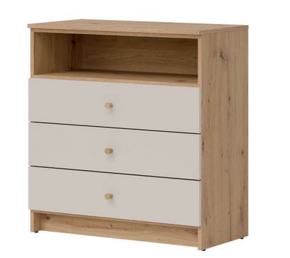 Komoda TIMO 3 szuflady + półka TM01 Liveo