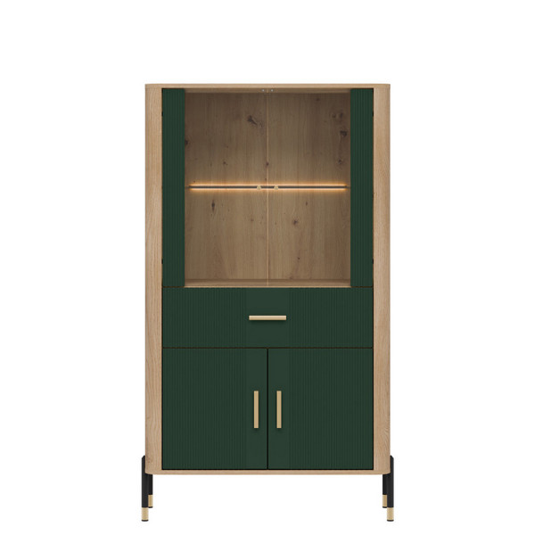 Witryna DANTE DT12 | zielony mat Liveo