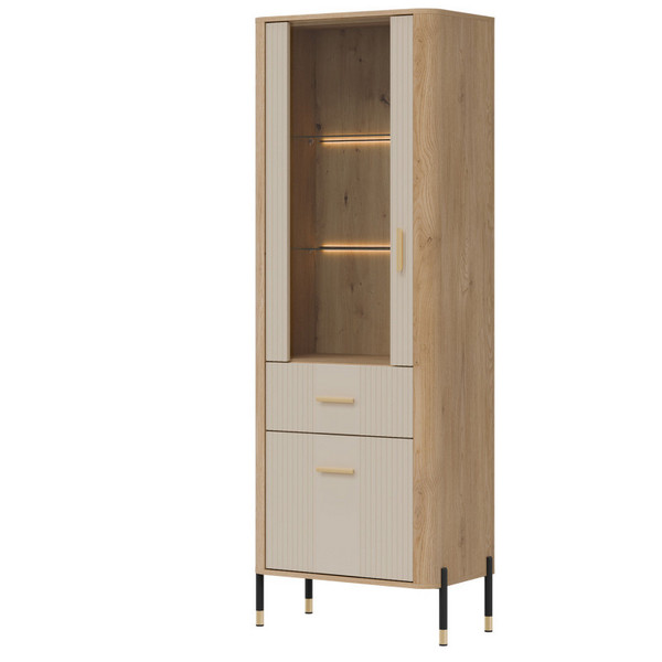 Witryna DANTE DT13 L/P | kaszmir mat Liveo