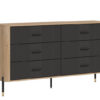 liveo-44f170c64bb163fba113f4eb.jpg Komoda DANTE DT05 | antracyt mat Liveo